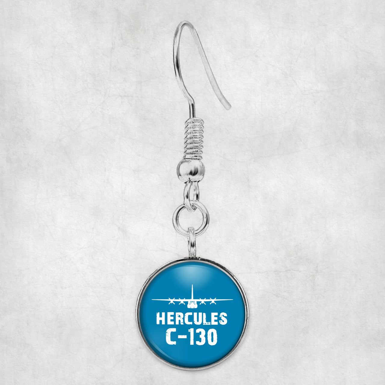 Hercules C-130 & Plane Designed Earrings