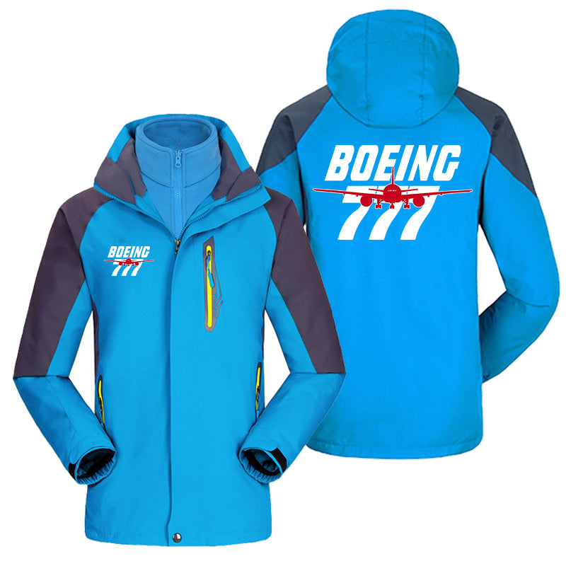 Amazing Boeing 777 Designed Thick Skiing Jackets