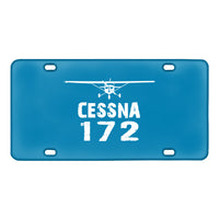 Thumbnail for Cessna 172 & Plane Designed Metal (License) Plates