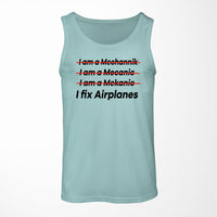 Thumbnail for I Fix Airplanes Designed Tank Tops