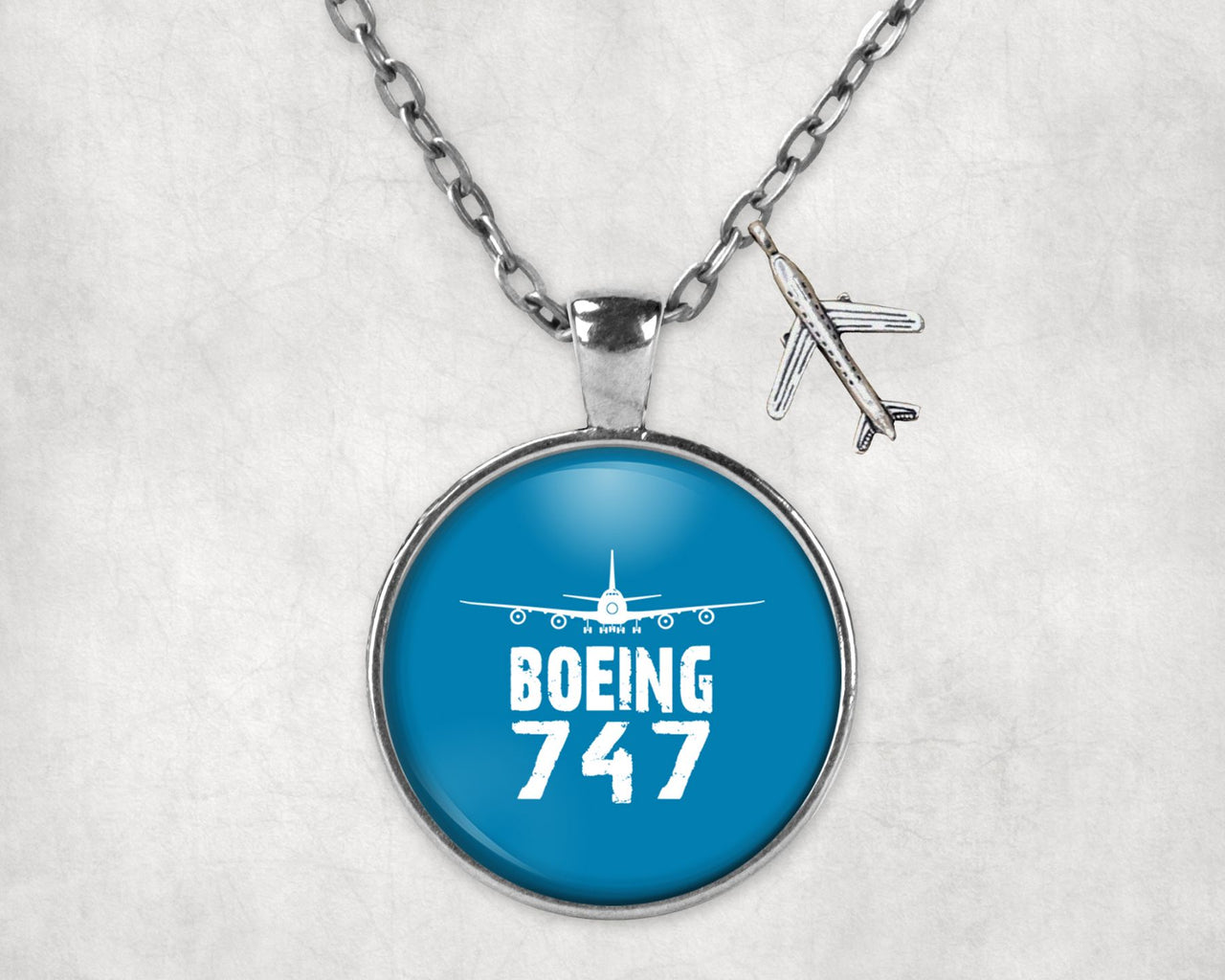 Boeing 747 & Plane Designed Necklaces