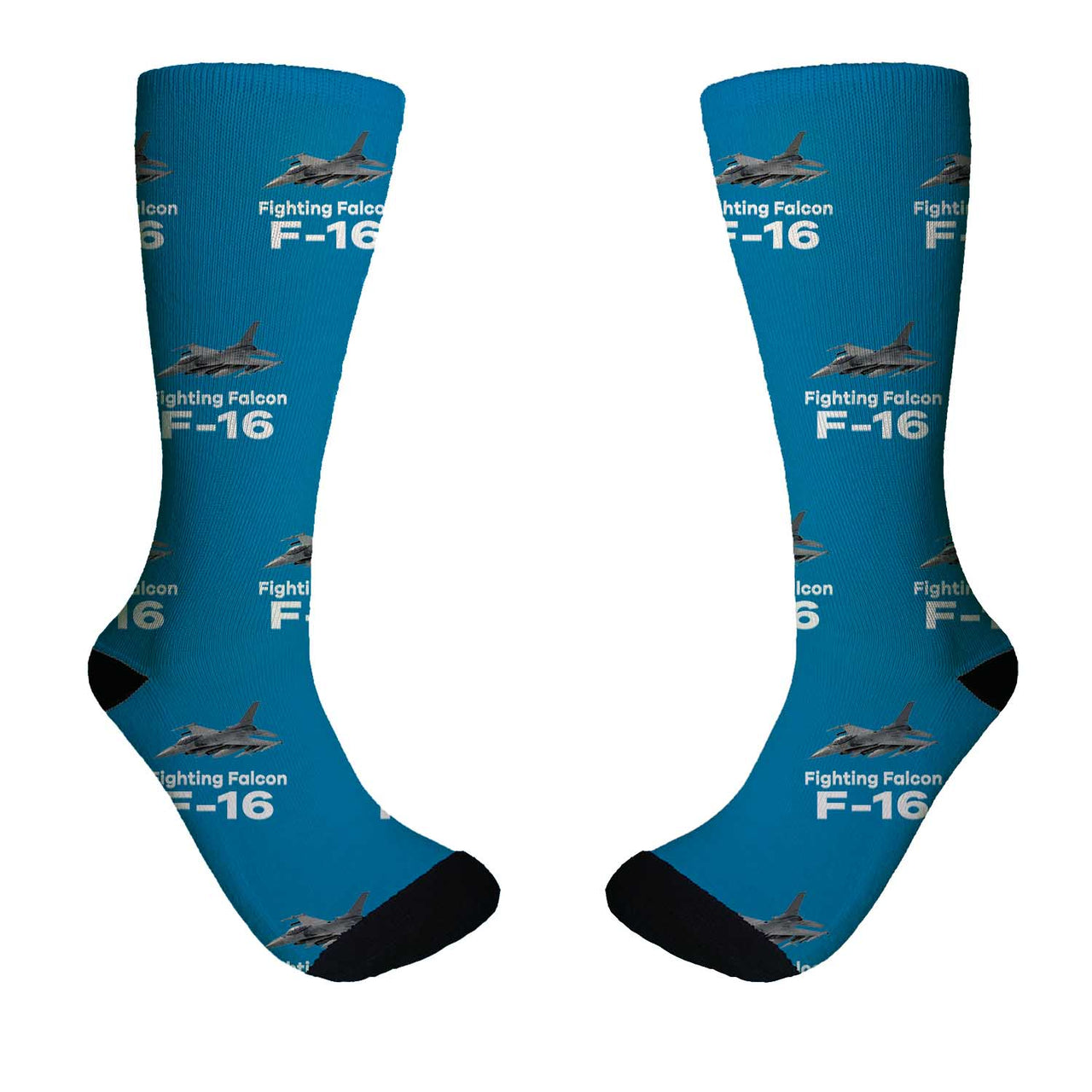 The Fighting Falcon F16 Designed Socks