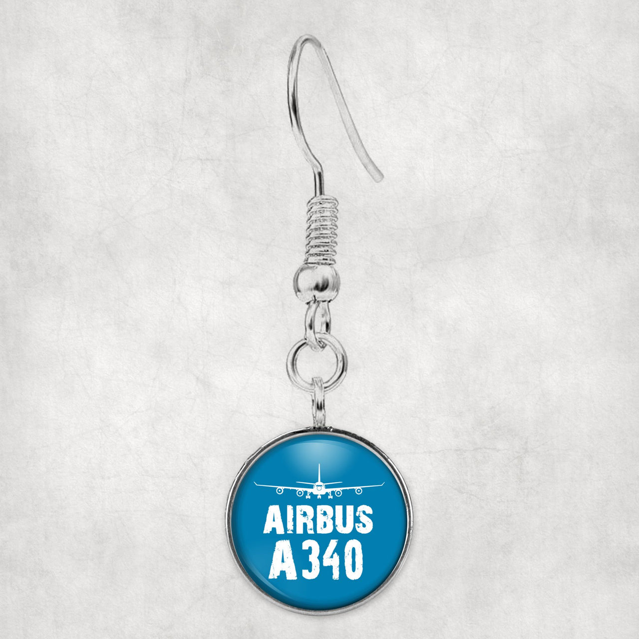 Airbus A340 & Plane Designed Earrings