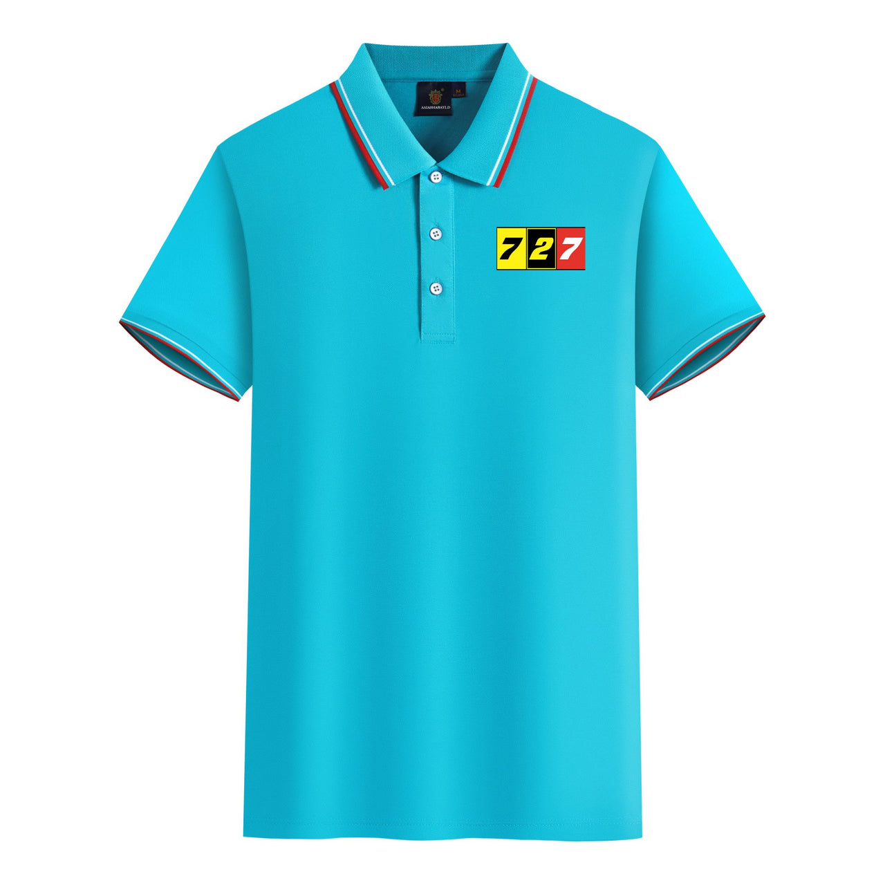 Flat Colourful 727 Designed Stylish Polo T-Shirts