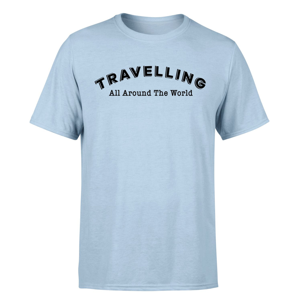 Travelling All Around The World Designed T-Shirts