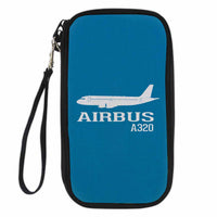 Thumbnail for Airbus A320 Printed Designed Travel Cases & Wallets