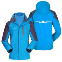 Thumbnail for Boeing 777 Silhouette Designed Thick Skiing Jackets