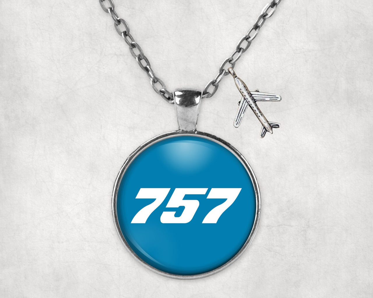 757 Flat Text Designed Necklaces