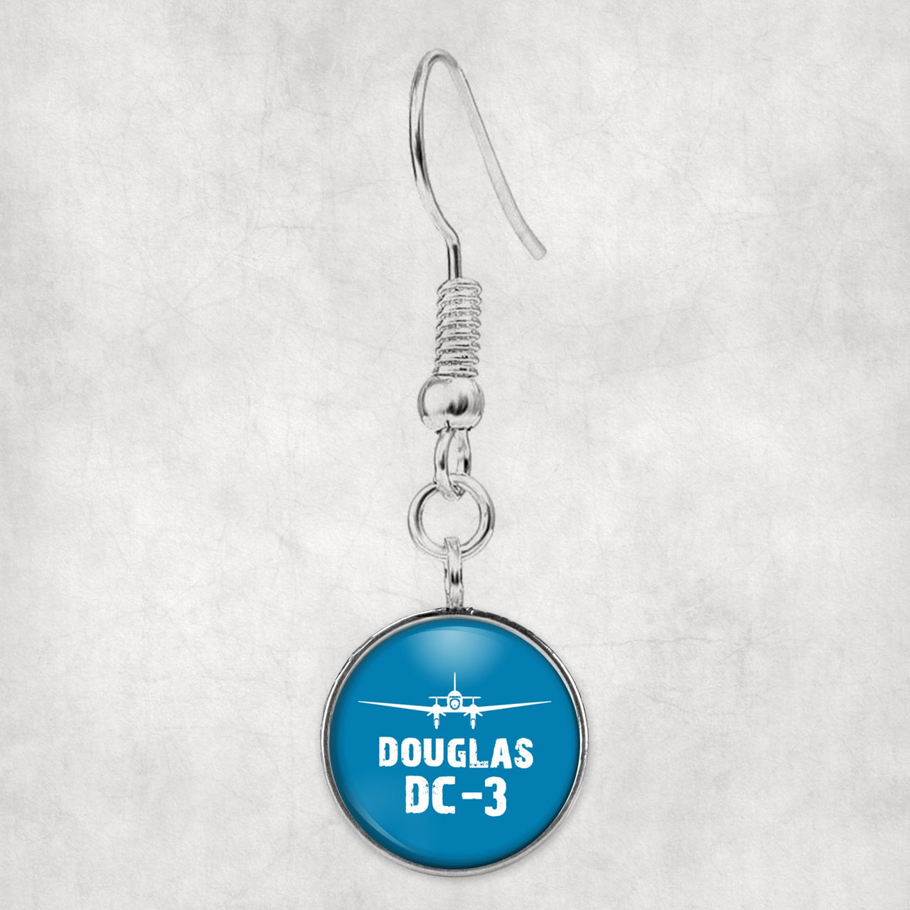 Douglas DC-3 & Plane Designed Earrings