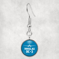 Thumbnail for Douglas DC-3 & Plane Designed Earrings