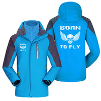 Thumbnail for Born To Fly SKELETON Designed Thick Skiing Jackets