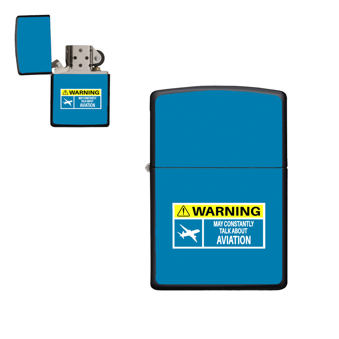 Warning May Constantly Talk About Aviation Designed Metal Lighters