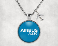 Thumbnail for Airbus A330 & Text Designed Necklaces