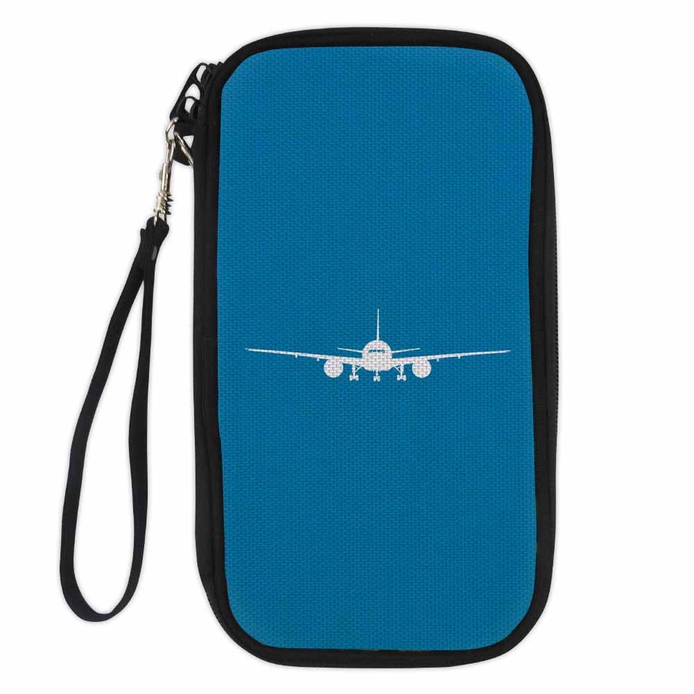 Boeing 777 Silhouette Designed Travel Cases & Wallets