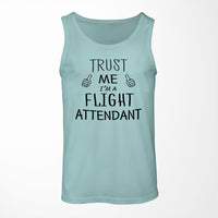 Thumbnail for Trust Me I'm a Flight Attendant Designed Tank Tops