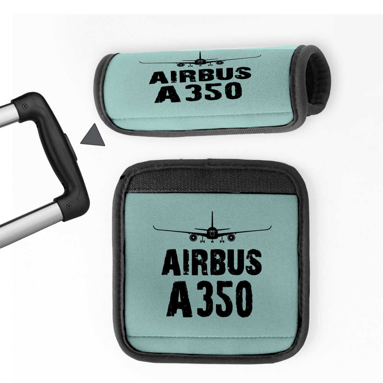 Airbus A350 & Plane Designed Neoprene Luggage Handle Covers