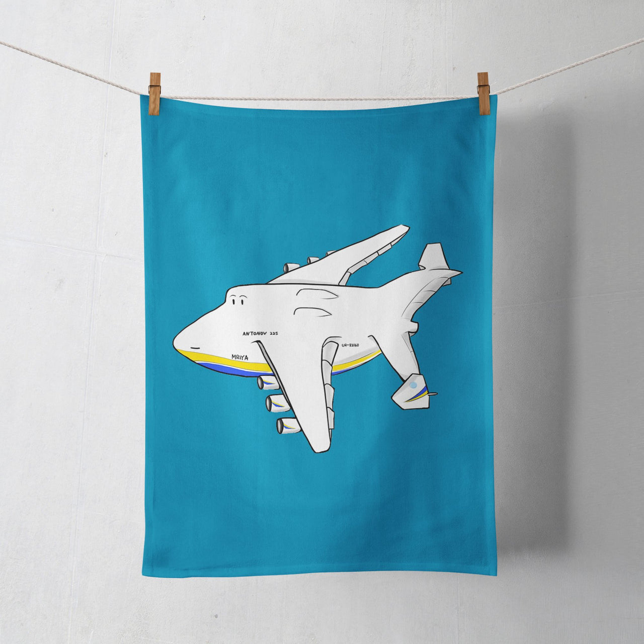 Antonov AN-225 Mriya Designed Towels