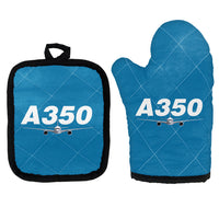 Thumbnail for Super Airbus A350 Designed Kitchen Glove & Holder