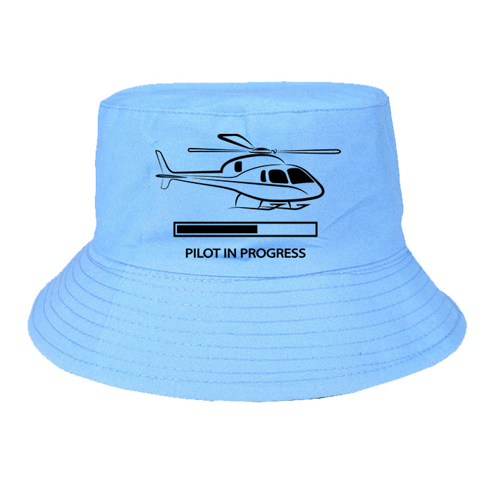 Pilot In Progress (Helicopter) Designed Summer & Stylish Hats