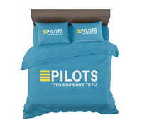 Thumbnail for Pilots They Know How To Fly Designed Bedding Sets