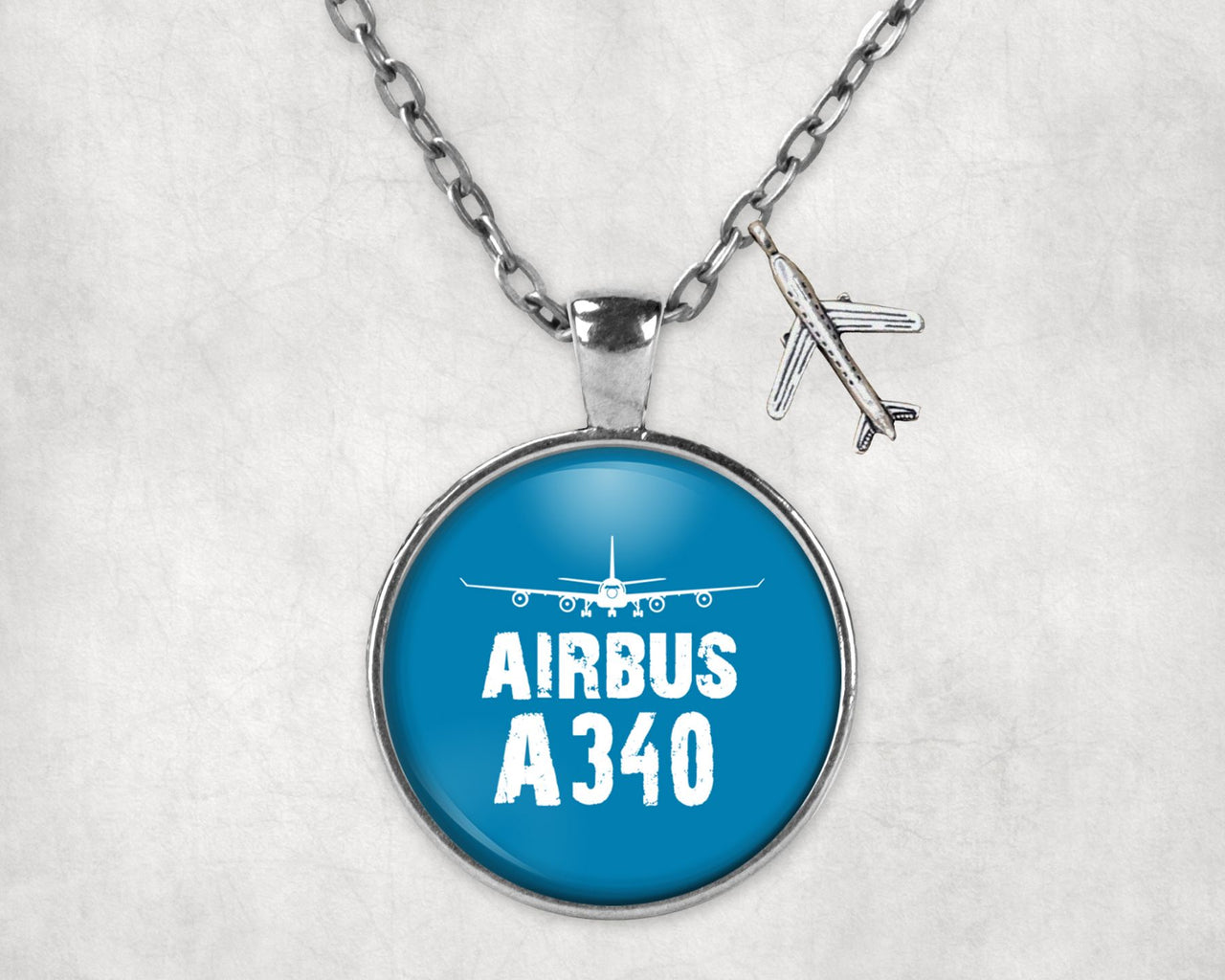 Airbus A340 & Plane Designed Necklaces