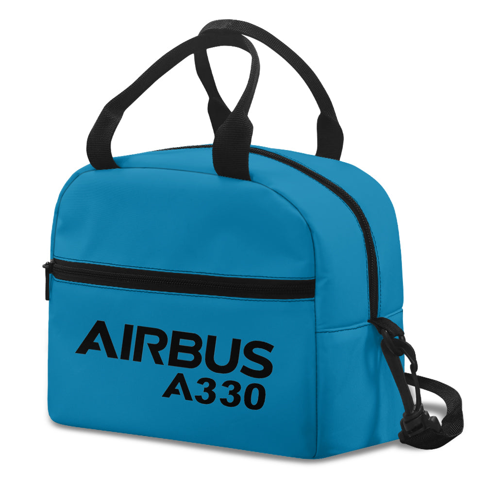 Airbus A330 & Text Designed Lunch Bags