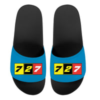 Thumbnail for Flat Colourful 727 Designed Sport Slippers