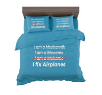 Thumbnail for I Fix Airplanes Designed Bedding Sets