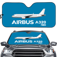 Thumbnail for The Airbus A320Neo Designed Car Sun Shade