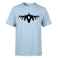 Thumbnail for Fighting Falcon F16 Silhouette Designed T-Shirts