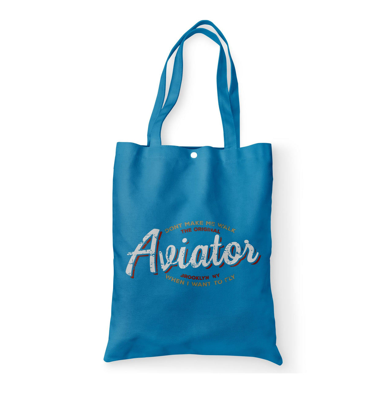 Aviator - Dont Make Me Walk Designed Tote Bags