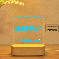 Thumbnail for Embraer & Text Designed Night Lamp