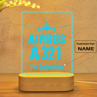 Thumbnail for Airbus A321 & Plane Designed Night Lamp