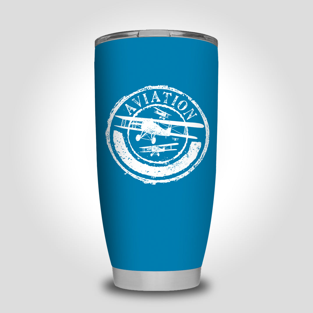 Aviation Lovers Designed Tumbler Travel Mugs