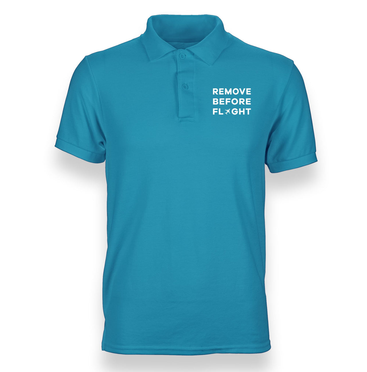 Remove Before Flight Designed "WOMEN" Polo T-Shirts