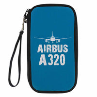 Thumbnail for Airbus A320 & Plane Designed Travel Cases & Wallets