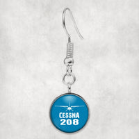 Thumbnail for Cessna 208 & Plane Designed Earrings