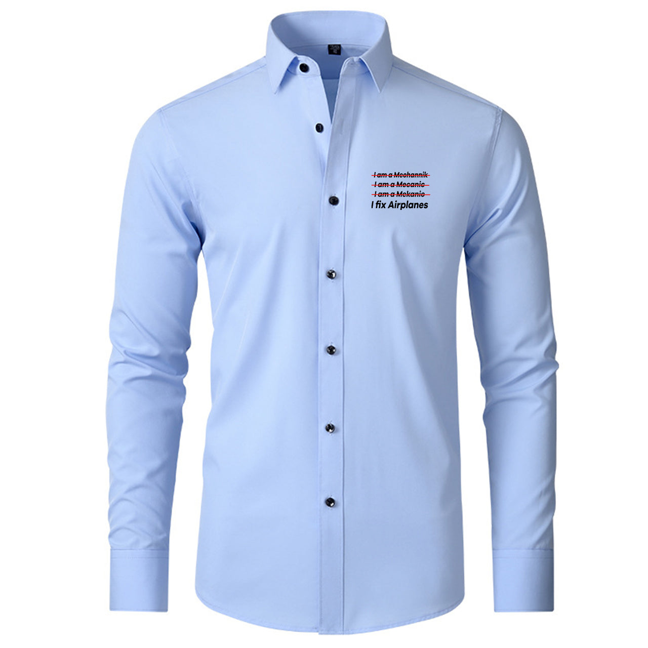 I Fix Airplanes Designed Long Sleeve Shirts