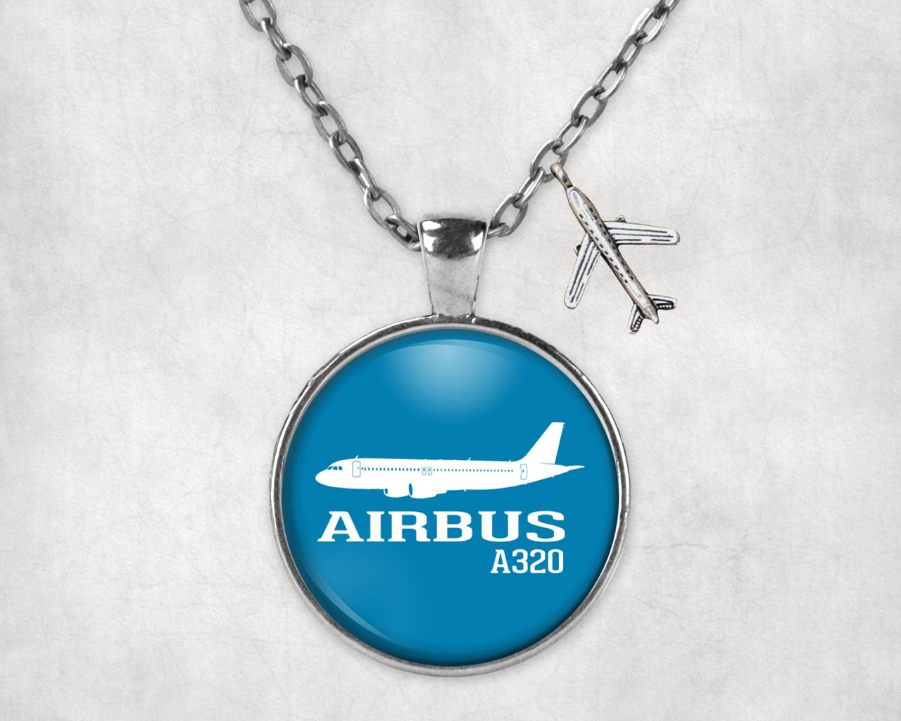 Airbus A320 Printed Designed Necklaces