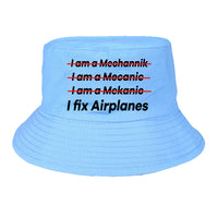 Thumbnail for I Fix Airplanes Designed Summer & Stylish Hats