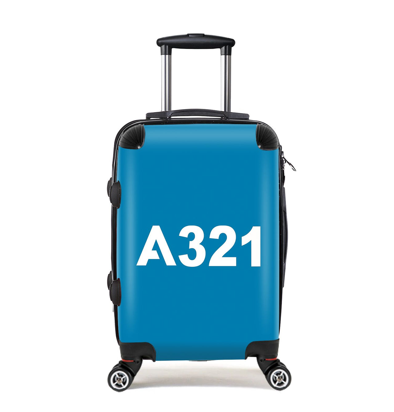 A321 Flat Text Designed Cabin Size Luggages