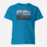 Thumbnail for Blue Angels & Bridge Dreamliner Designed Children T-Shirts