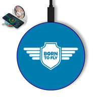 Thumbnail for Born To Fly & Badge Designed Wireless Chargers