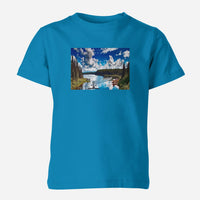 Thumbnail for Amazing Scenary & Sea Planes Designed Children T-Shirts