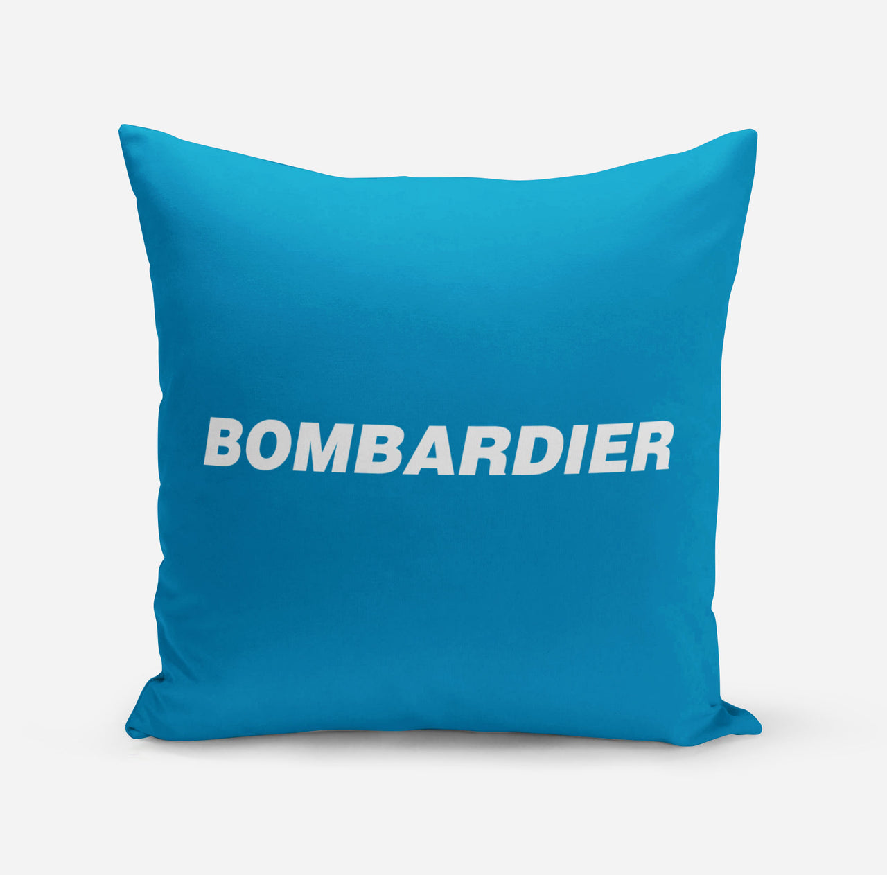 Bombardier & Text Designed Pillows