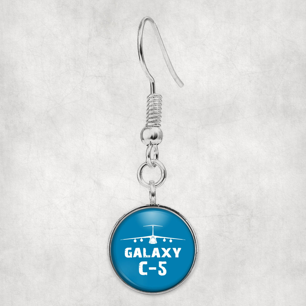 Galaxy C-5 & Plane Designed Earrings