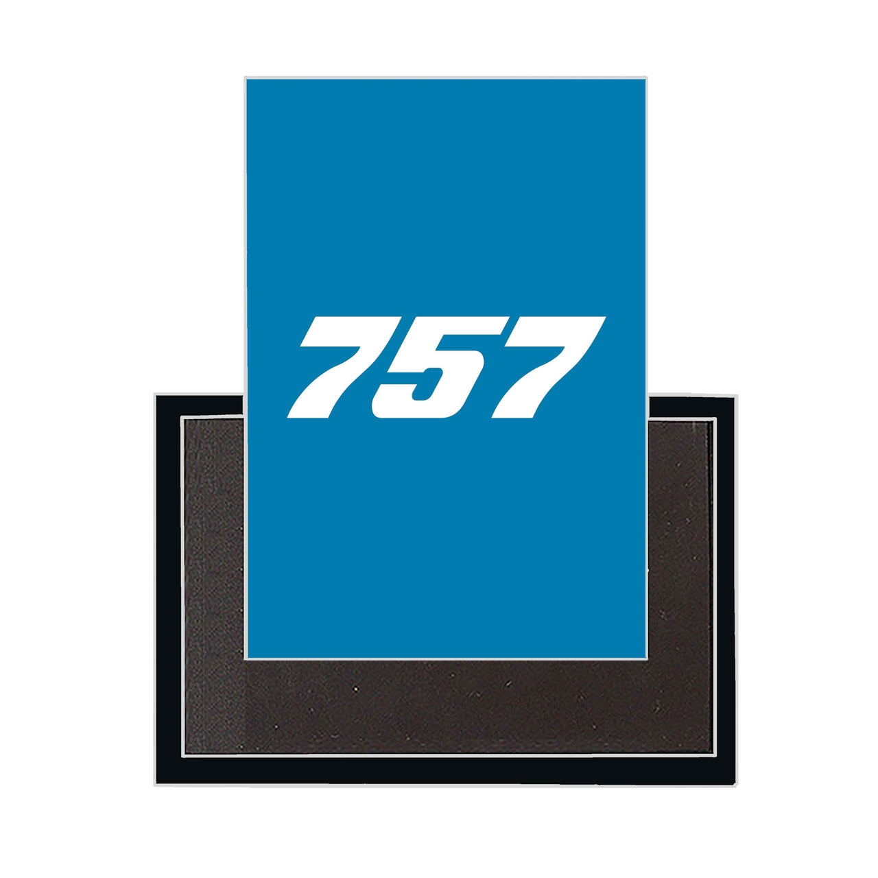 757 Flat Text Designed Magnets