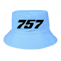 Thumbnail for 757 Flat Text Designed Summer & Stylish Hats