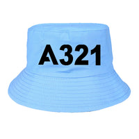 Thumbnail for A321 Flat Text Designed Summer & Stylish Hats