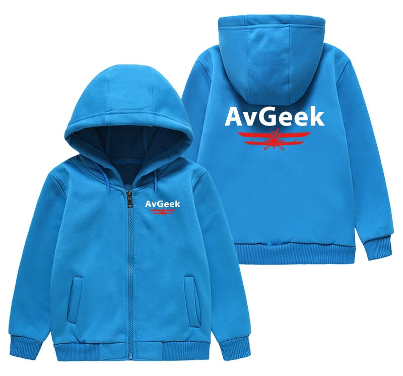 Avgeek Designed "CHILDREN" Zipped Hoodies